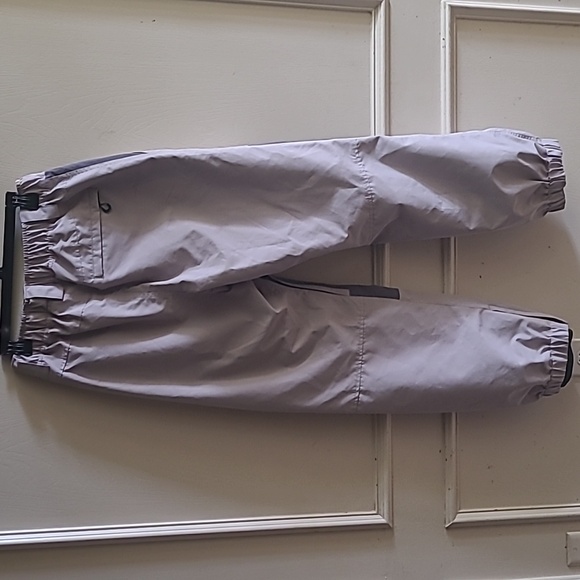 GSOU SNOW Men's/Unisex Light Purple Gray Color-Block Straight-Leg Snow Pants - Picture 5 of 9